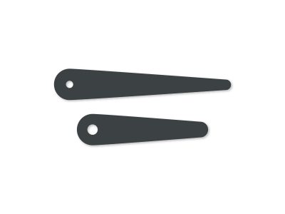What the Clock - wijzers antraciet - hands anthracite