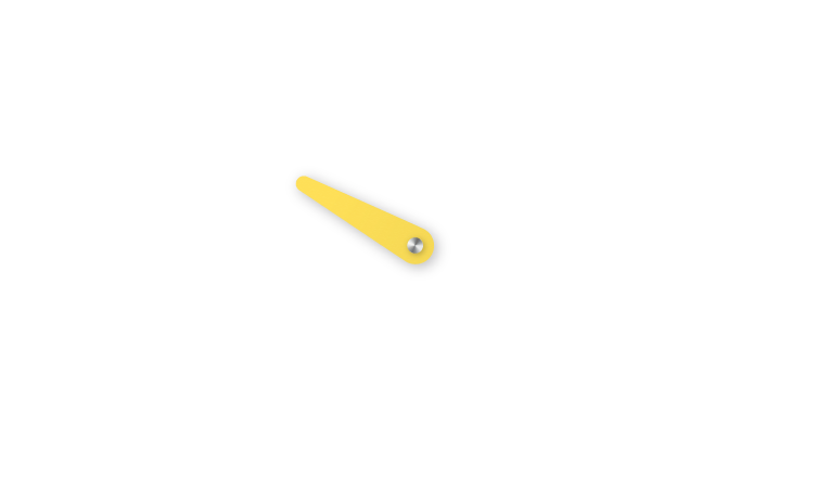 What-the-Clock_minuut_zinc-yellow